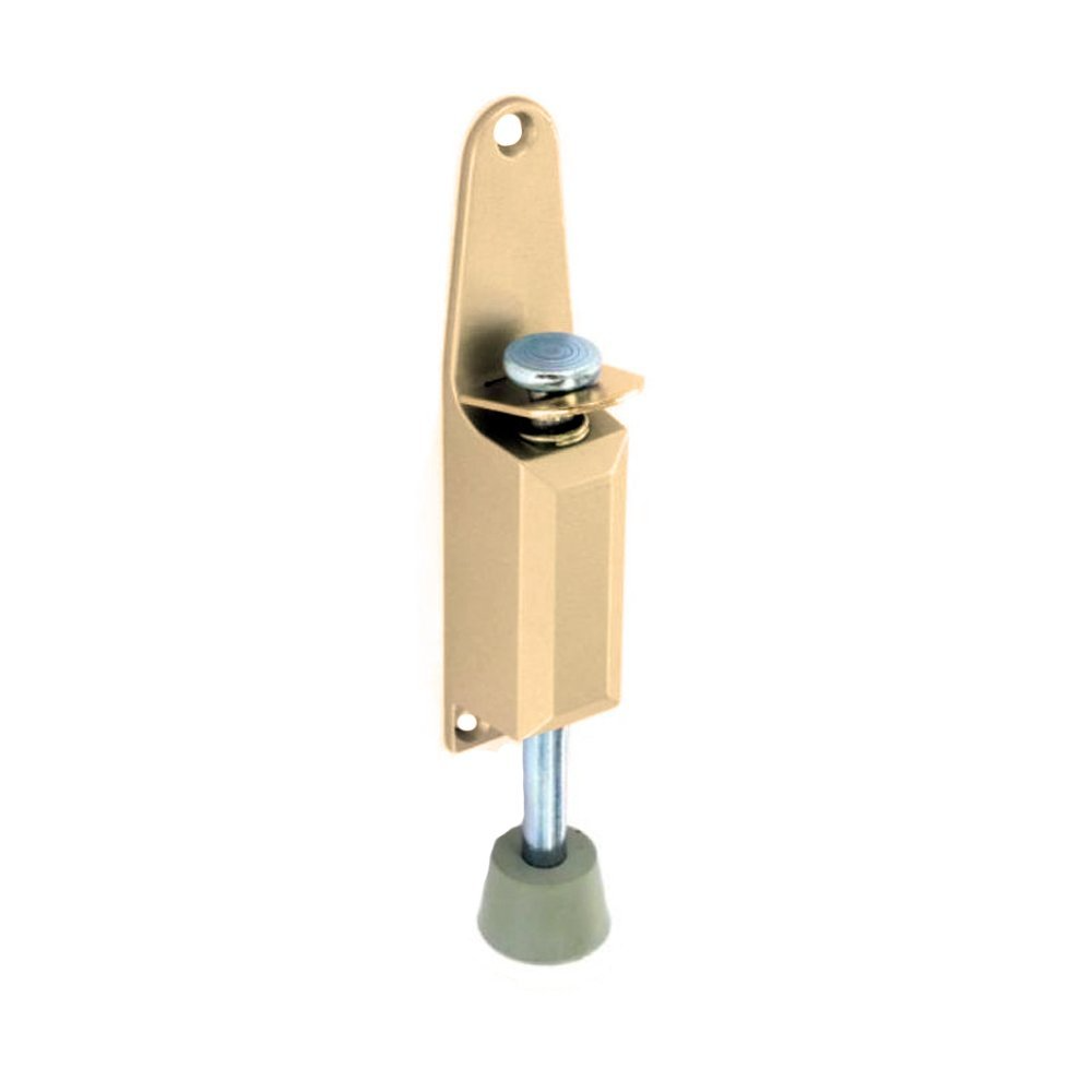 Kick Down Spring Loaded Door Stop in Aluminium or Brass Brass :  Amazon.co.uk: DIY & Tools
