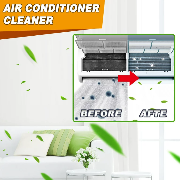 Household Air Conditioner Cleaner Foaming Spray Air Conditioner ...